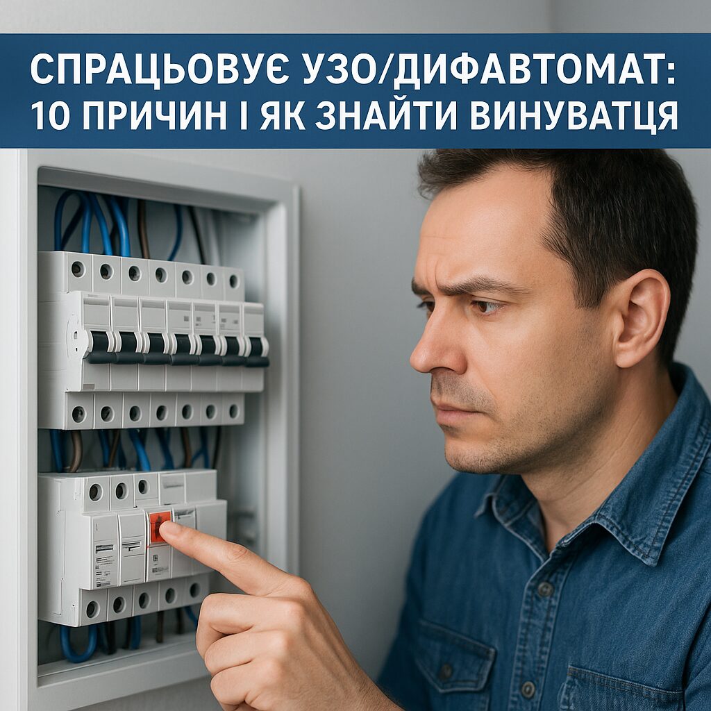 вибиває УЗО