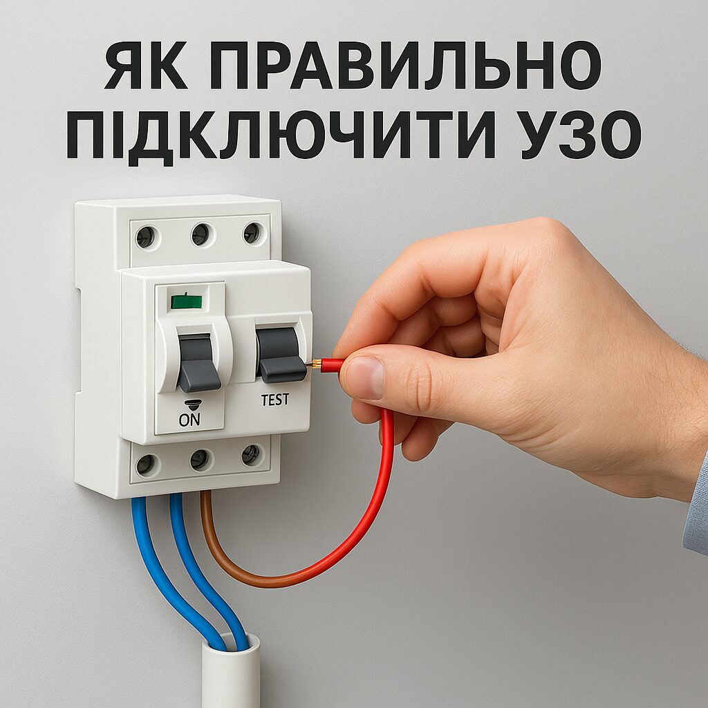 Як правильно підключити УЗО