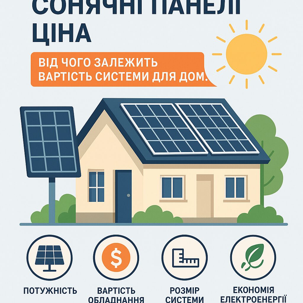 сонячні панелі ціна