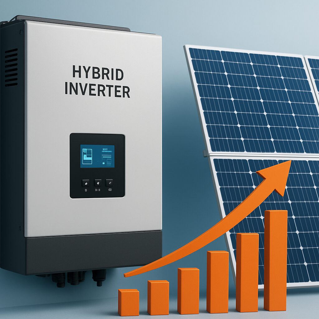 гібридний інвертор для сонячних панелей