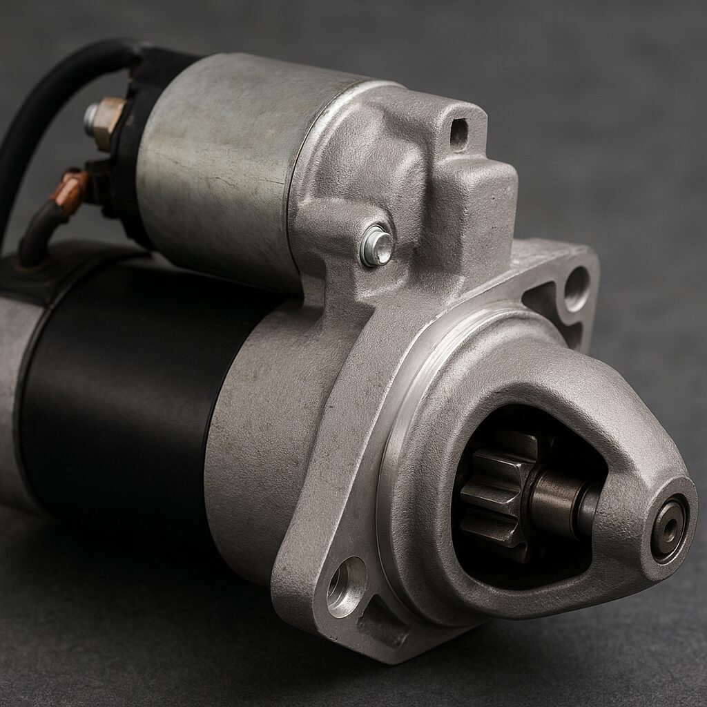 Стартер щелкает, но не крутит