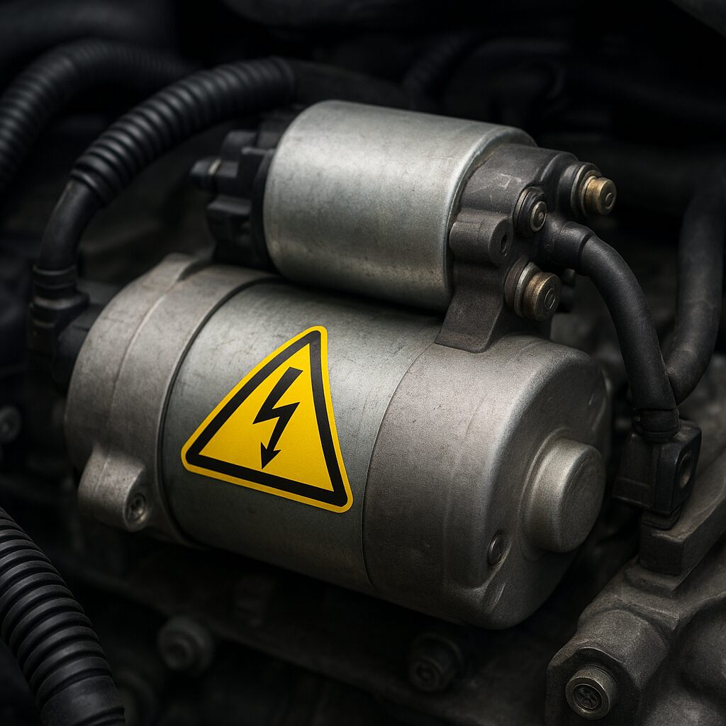 Стартер крутит слабо