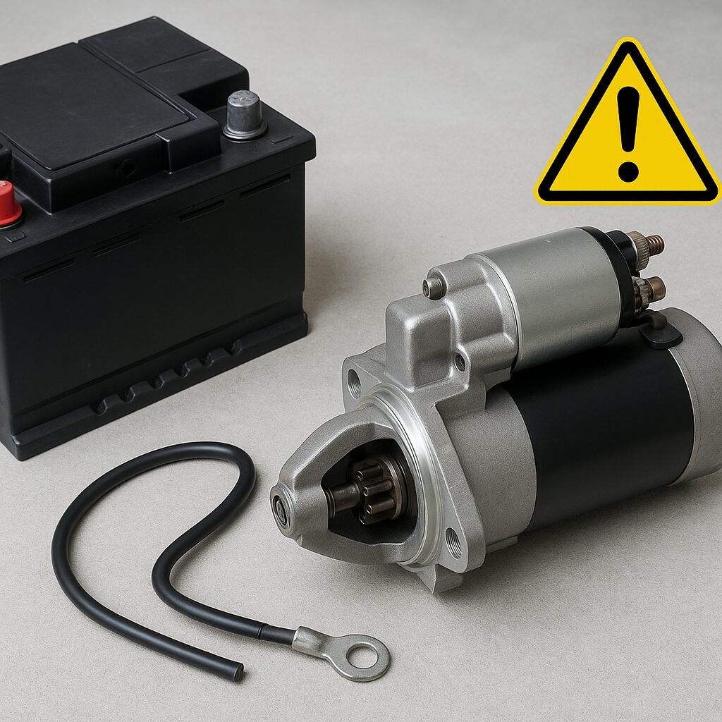 Стартер крутит слабо