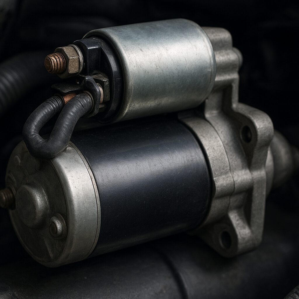 Стартер крутит слабо