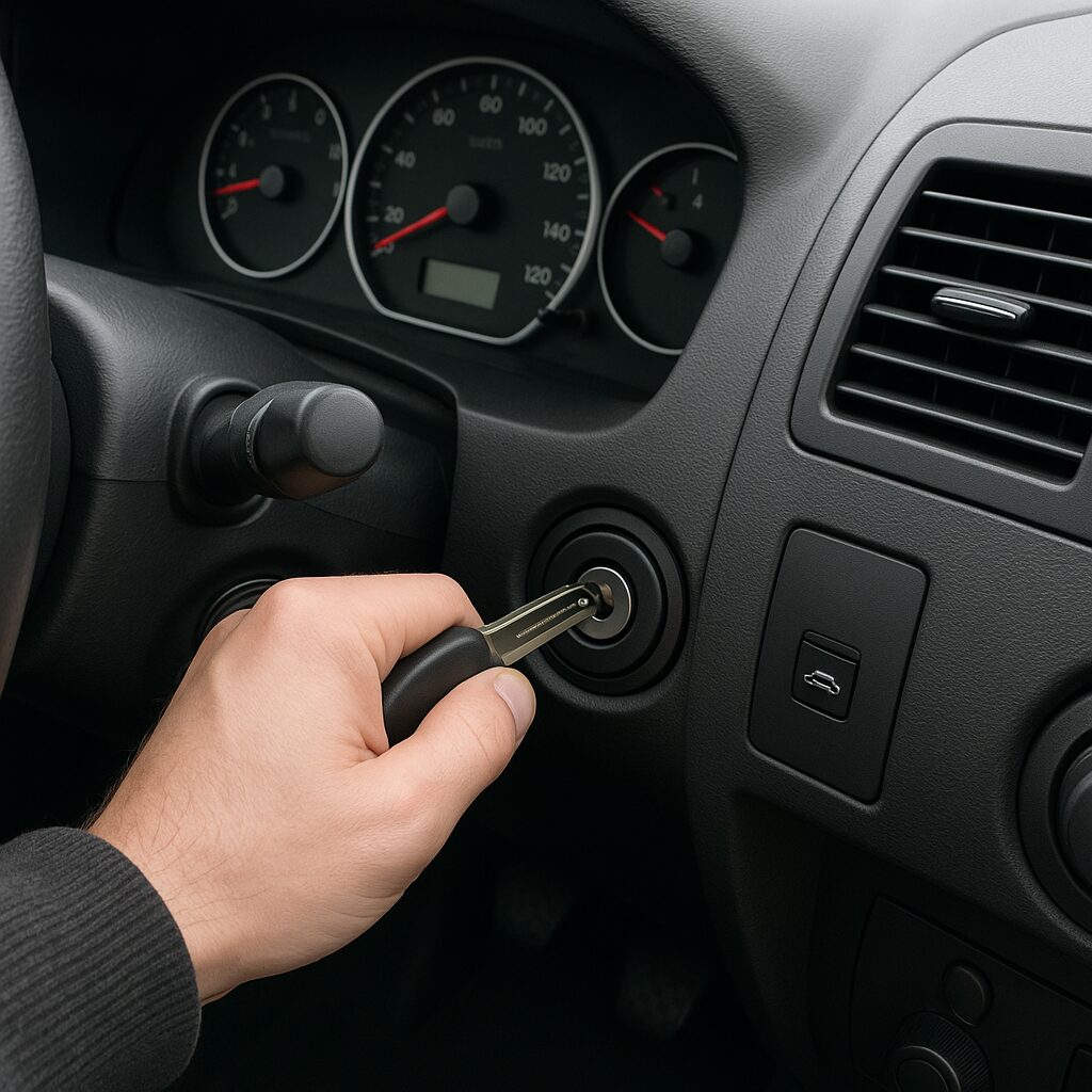 Машина не заводится на горячую