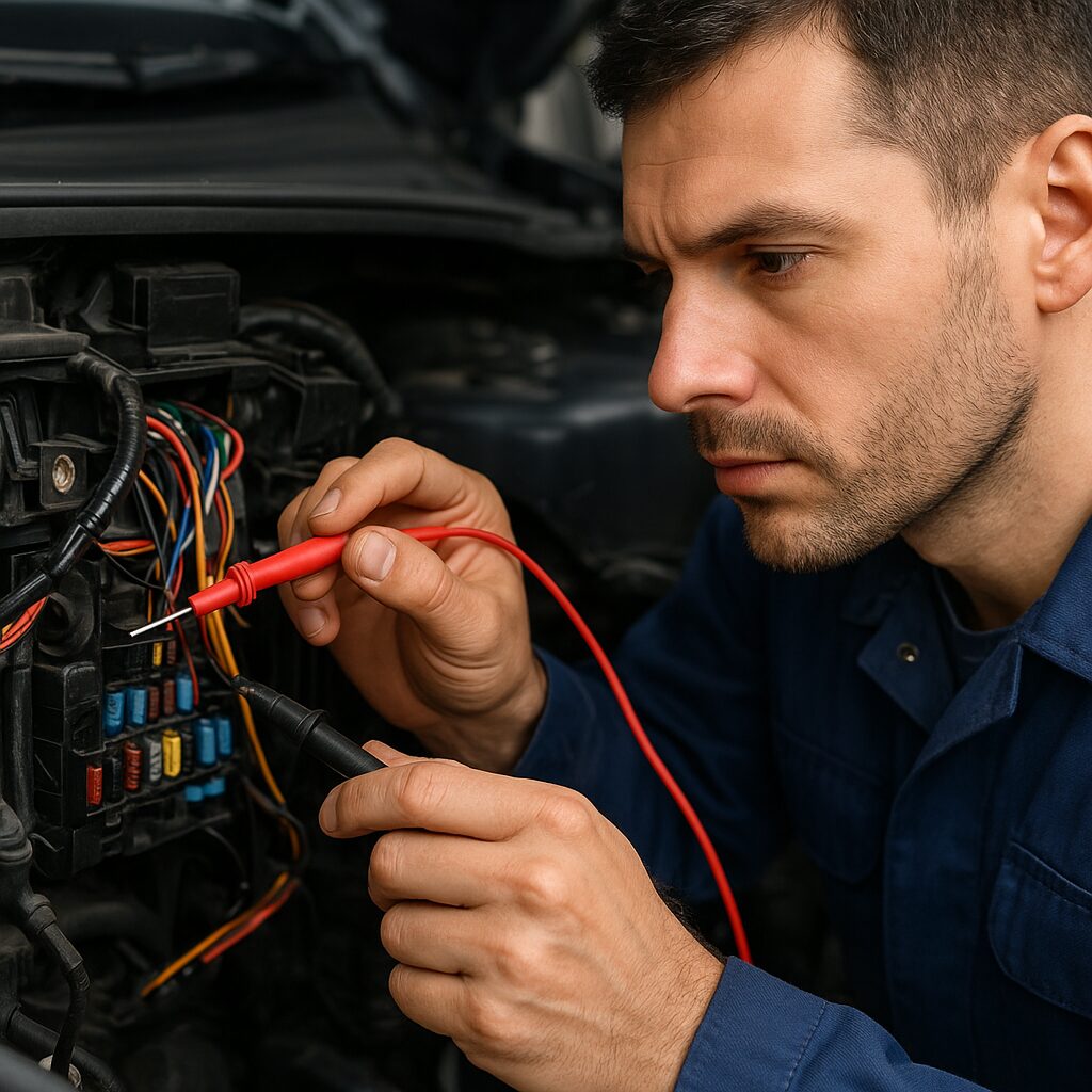 Коли потрібно звернутися до автоелектрика