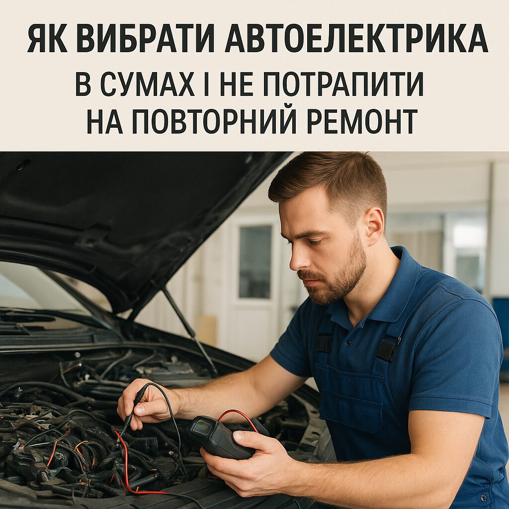 Як вибрати автоелектрика в Сумах