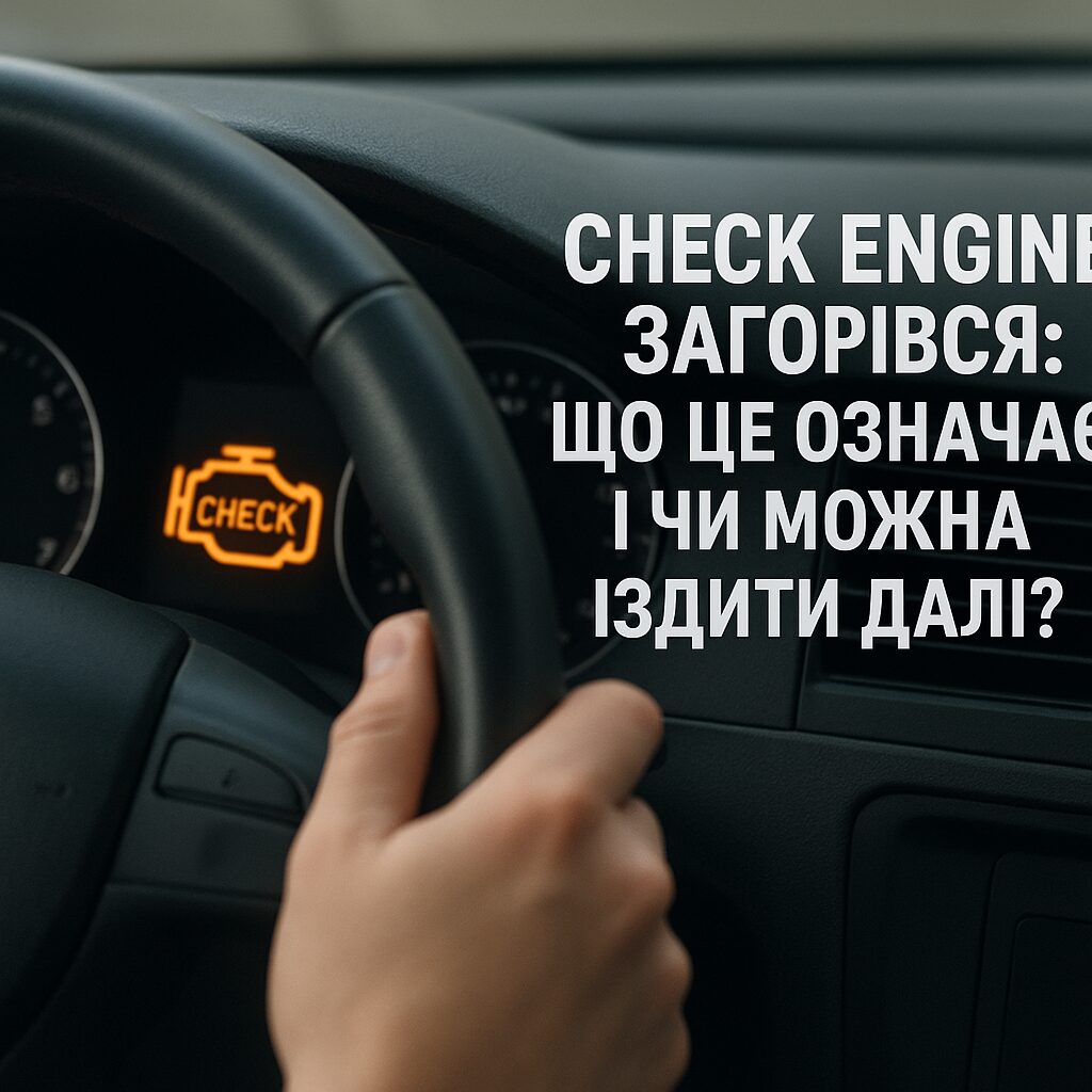 check engine что делать