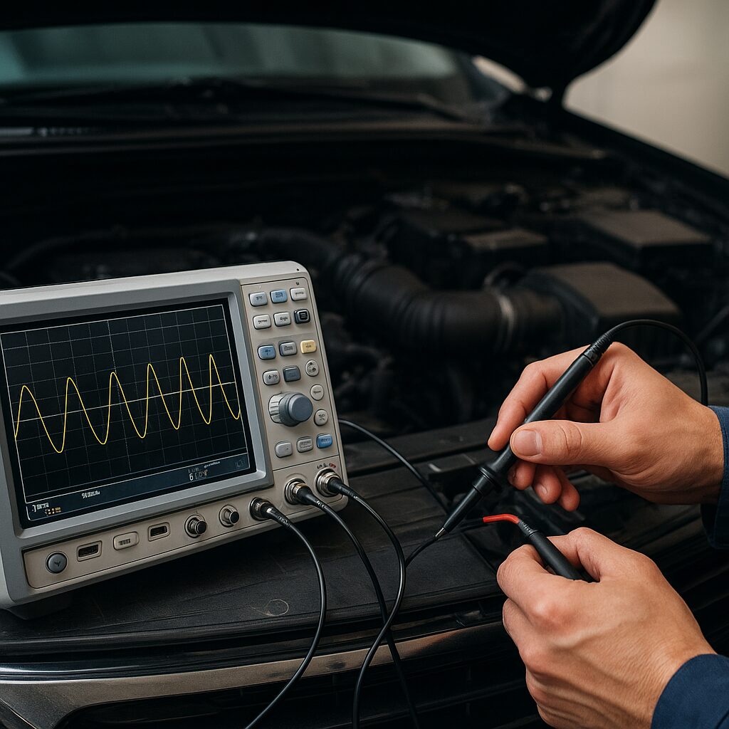 диагностика осциллографом авто