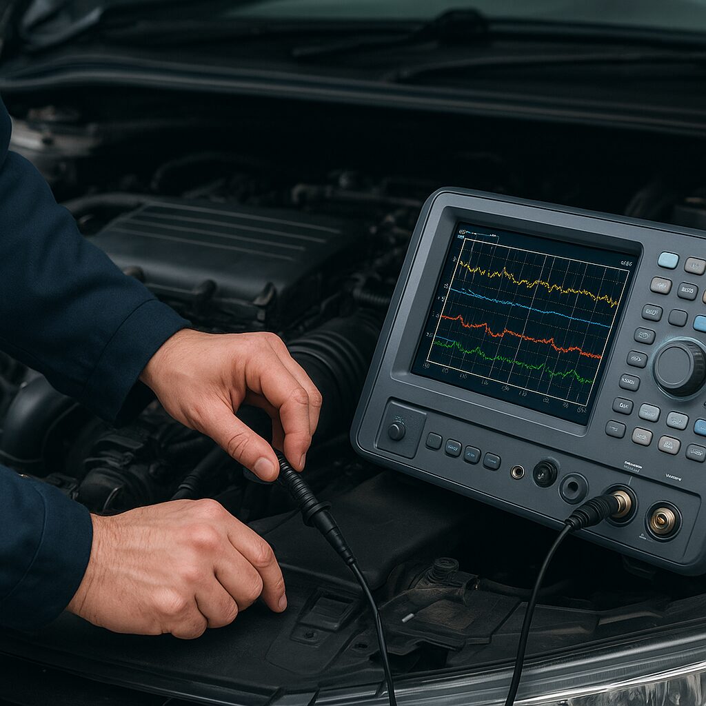 диагностика осциллографом авто
