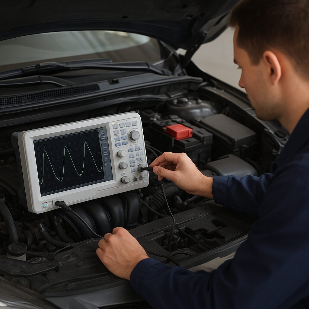 диагностика осциллографом авто