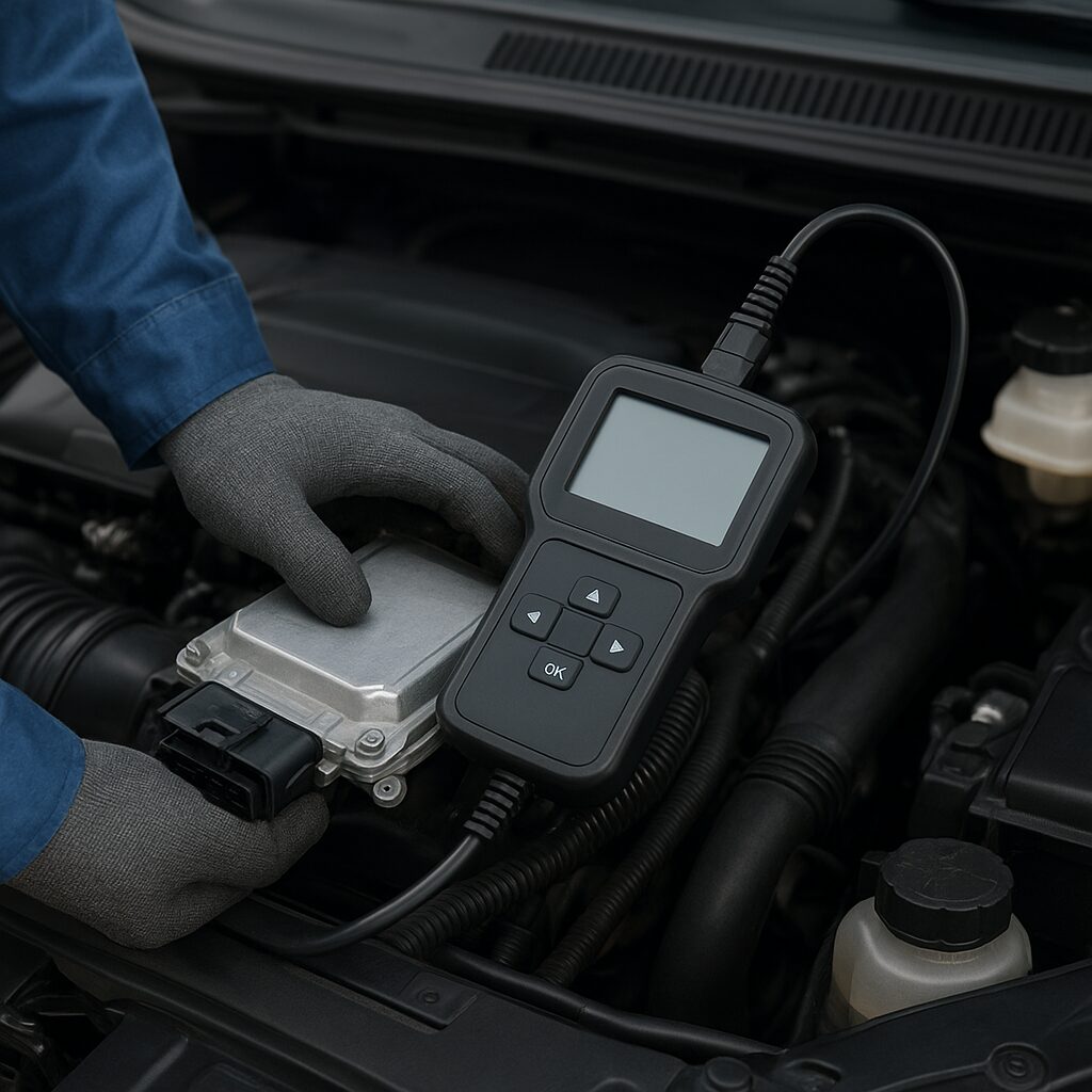 диагностика блока управления авто