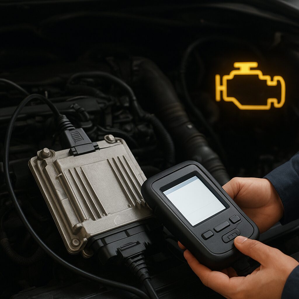 диагностика блока управления авто