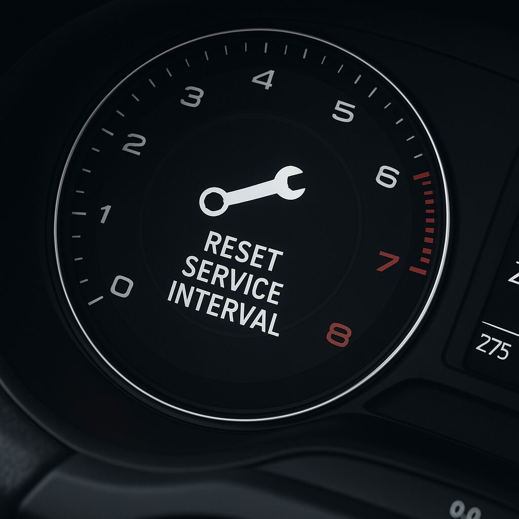 Сброс сервисного интервала