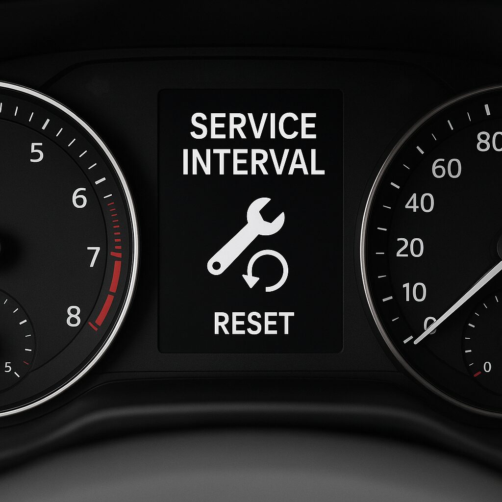 Сброс сервисного интервала
