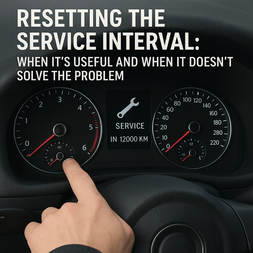 Сброс сервисного интервала