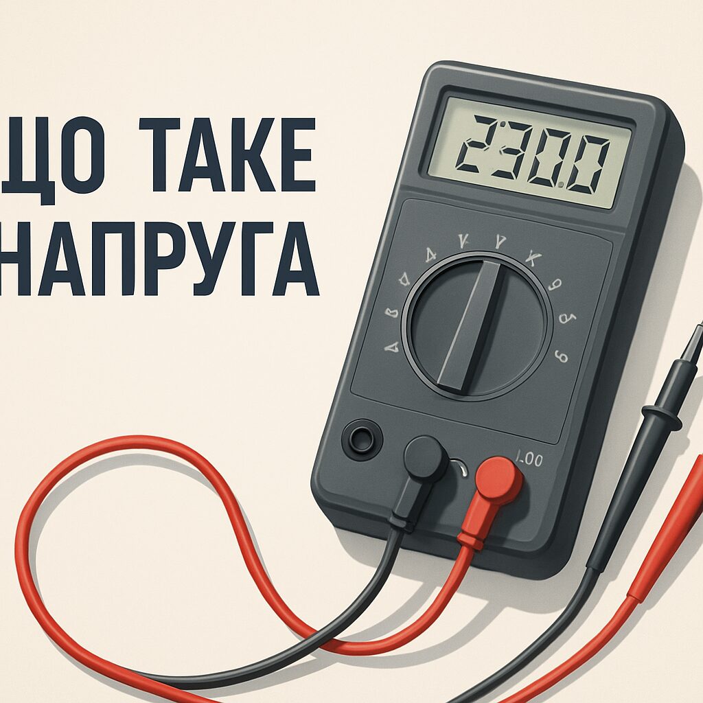 Що таке напруга