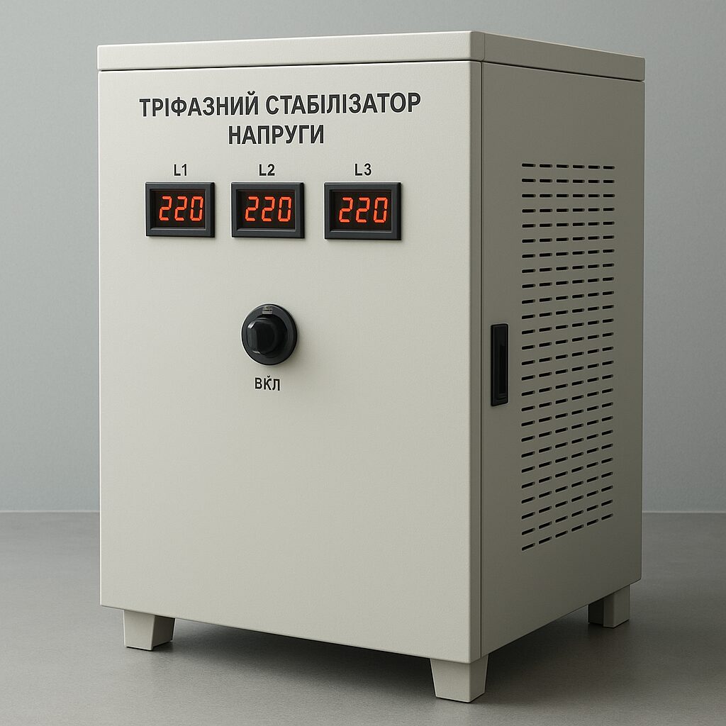 Трехфазный стабилизатор напряжения