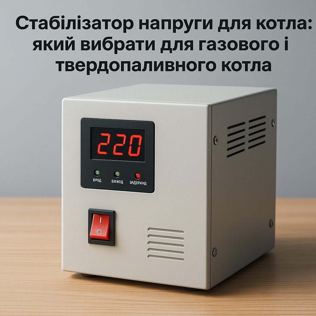 Стабилизатор напряжения для котла