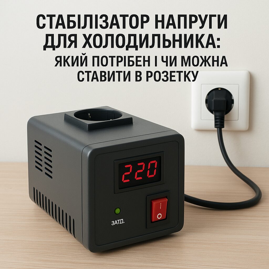 Стабилизатор напряжения для холодильника