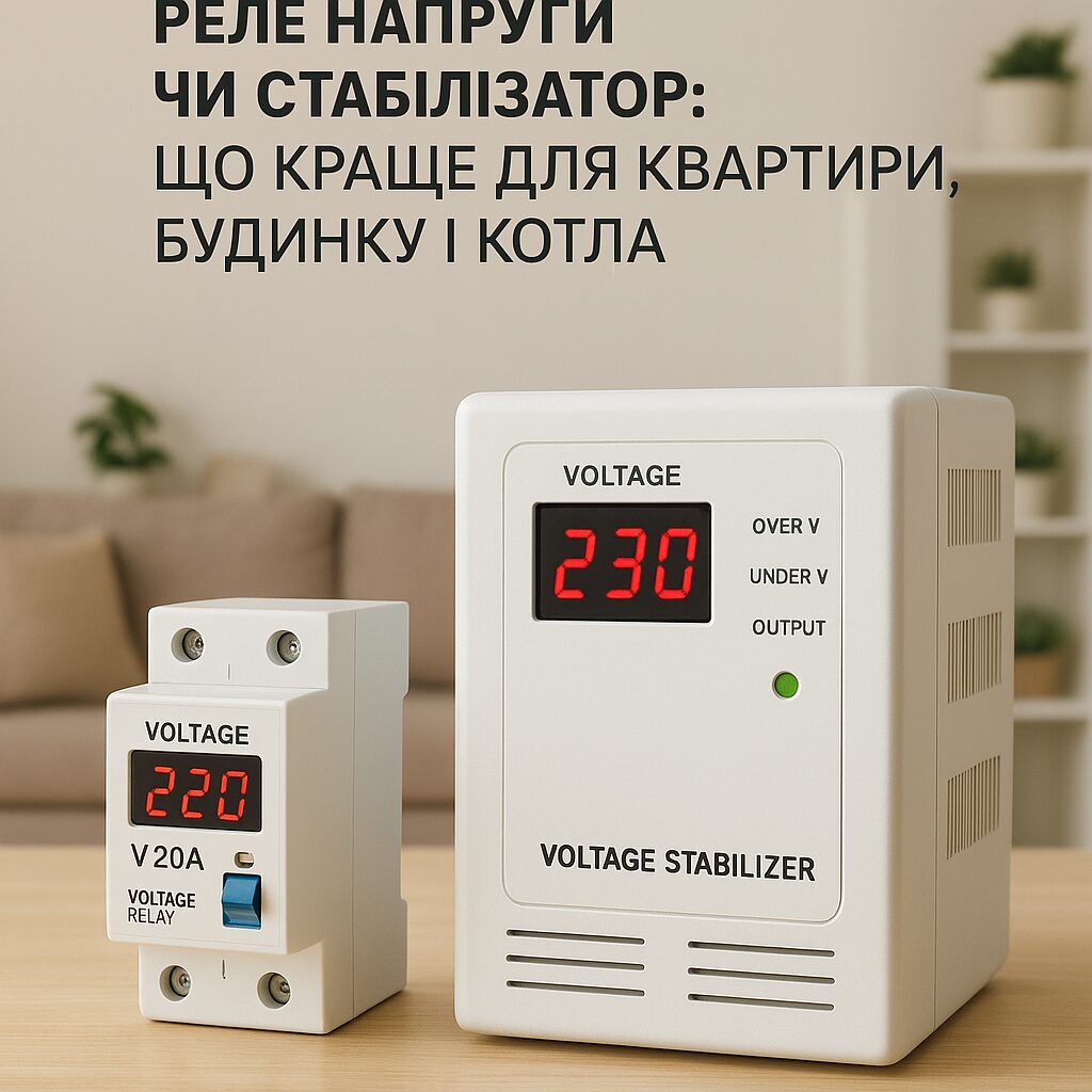 Реле напруги чи стабілізатор