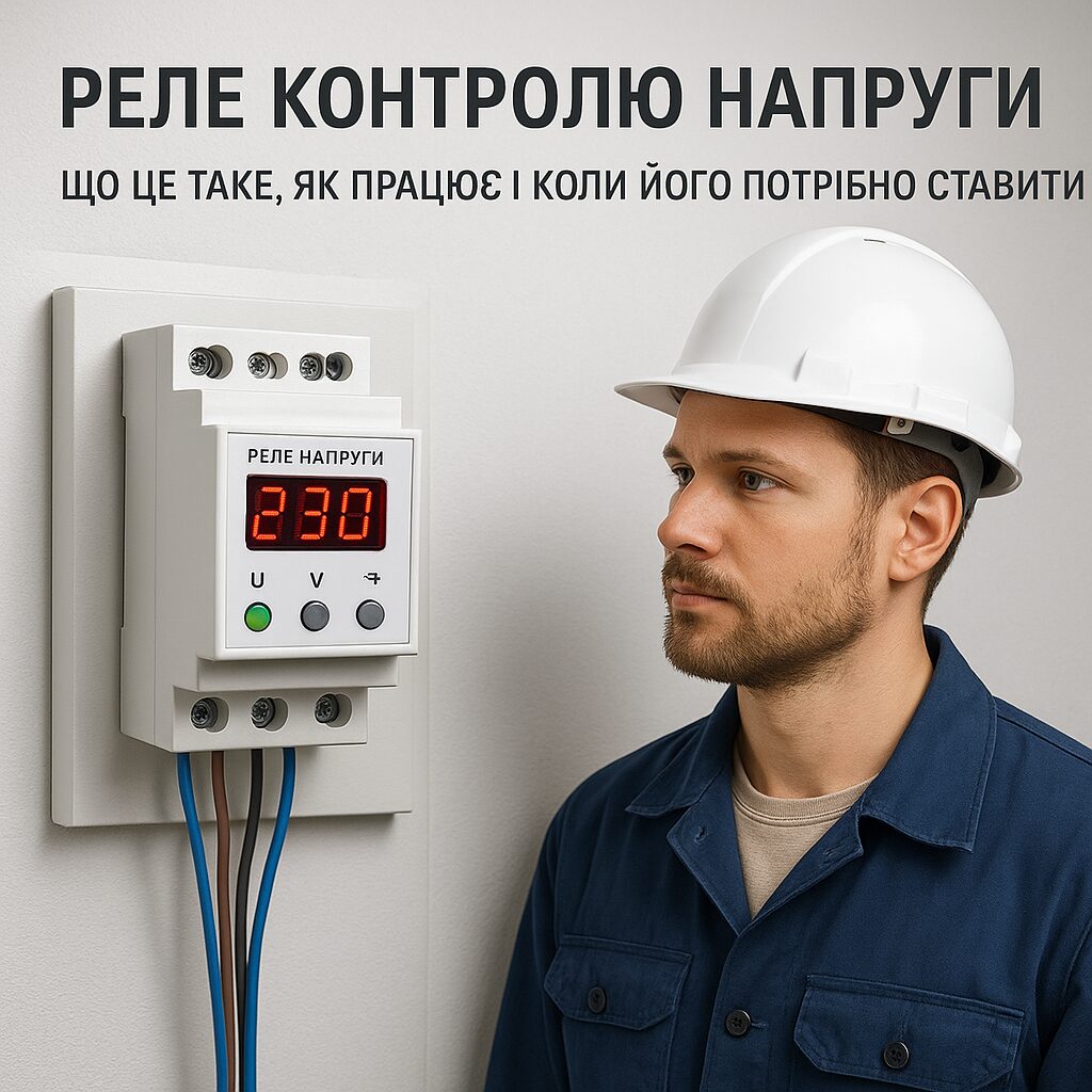 реле контролю напруги