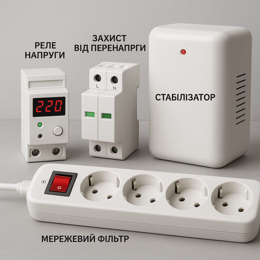 захист від перенапруги