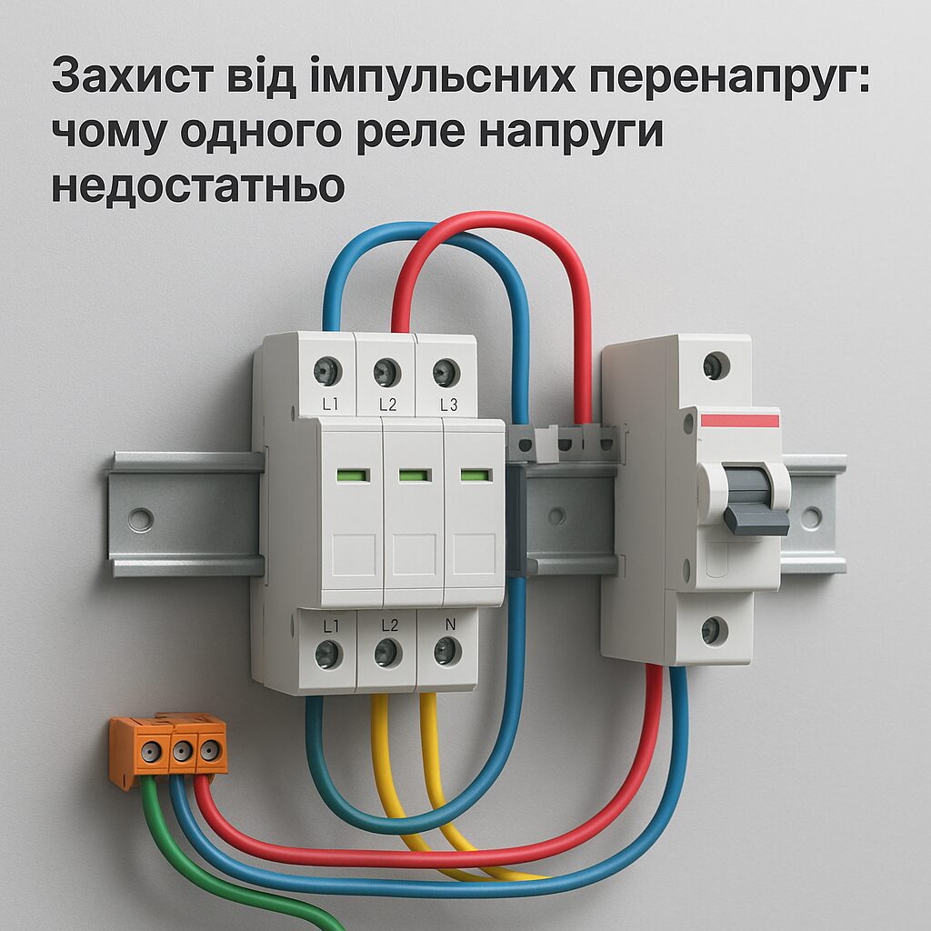 захист від імпульсних перенапруг