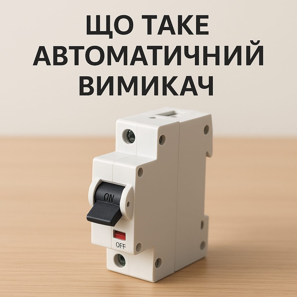 Автоматичний вимикач Автоматичний вимикач на електричному щиті