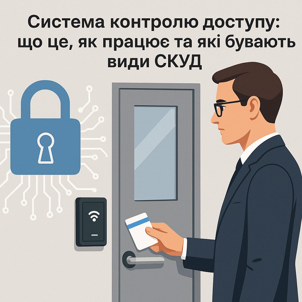 Система контролю доступу: монтаж Монтаж системи контролю доступу