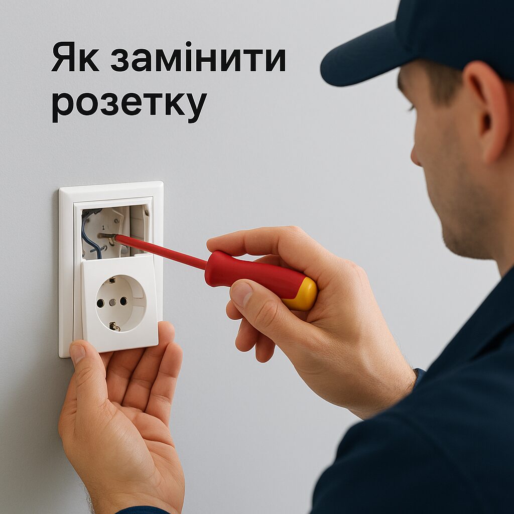 Замінити розетку в квартирі Процес заміни електричної розетки