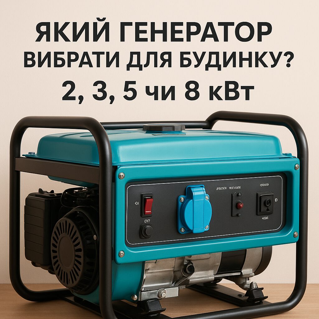 Як порахувати потужність генератора Розрахунок потужності генератора для будинку