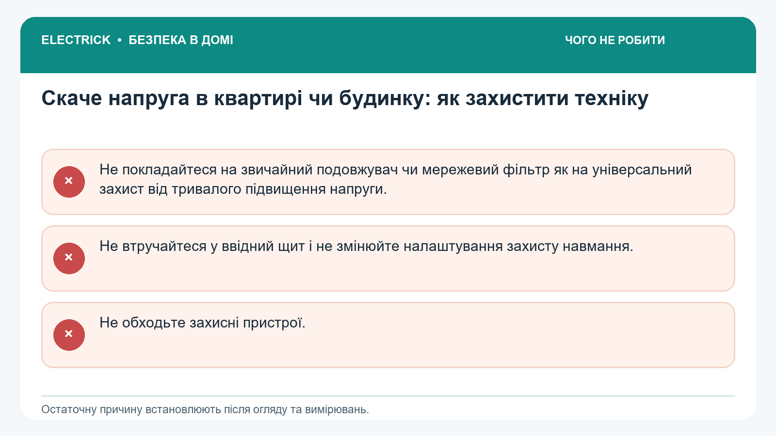 Чого не можна робити: Скаче напруга в квартирі чи будинку: як захистити техніку