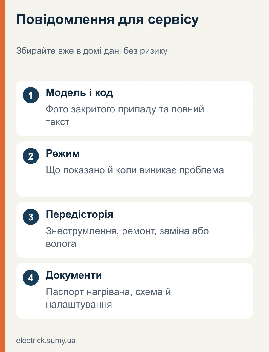 Повідомлення для сервісу. Збирайте вже відомі дані без ризику