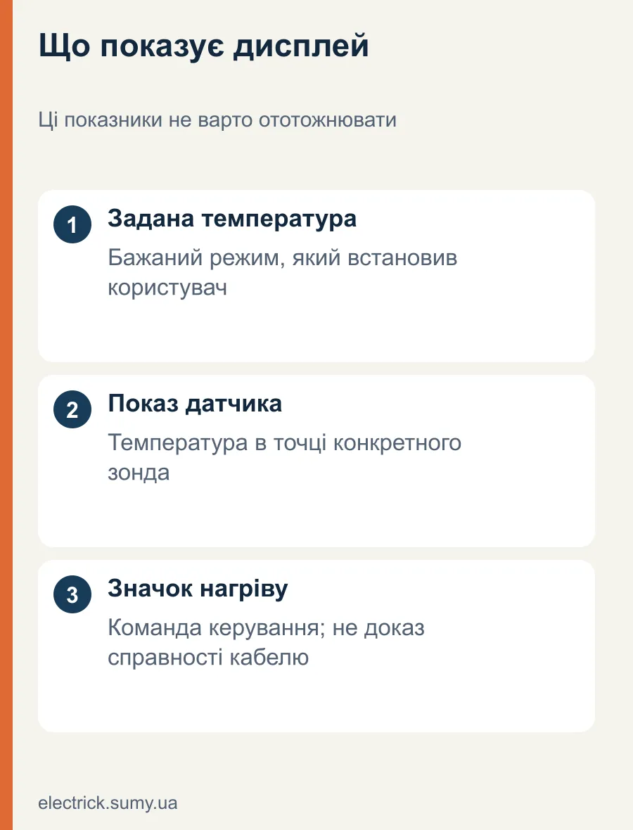 Отображающий дисплей. Эти показатели не следует отождествлять